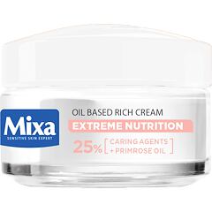 Denní pleťový krém Mixa Extreme Nutrition Oil-based Rich Cream 50 ml