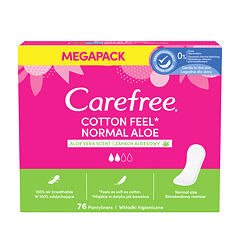 Slipová vložka Carefree Cotton Feel Normal Aloe Vera 76 ks