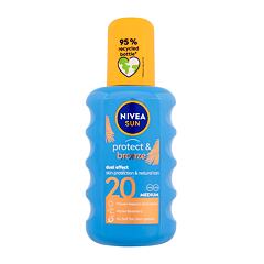 Opalovací přípravek na tělo Nivea Sun Protect & Bronze Sun Spray SPF20 200 ml