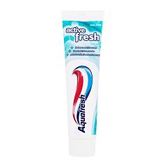 Zubní pasta Aquafresh Active Fresh 100 ml poškozená krabička