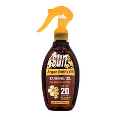 Opalovací přípravek na tělo Vivaco Sun Argan Bronz Oil Tanning Oil SPF20 200 ml