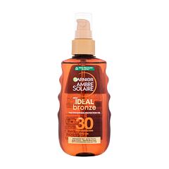 Opalovací přípravek na tělo Garnier Ambre Solaire Ideal Bronze SPF30 150 ml poškozený flakon
