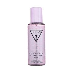 Tělový sprej GUESS Sexy Skin Metallique Rosé 250 ml
