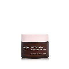 Pleťová maska Ondo Beauty 36.5 BBO-SONG Pink Clay & Rose Pore Cleansing Mask 50 ml