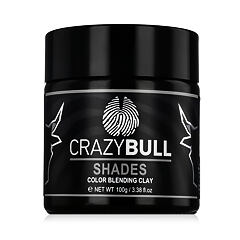Pro definici a tvar vlasů Crazy Bull Shades Color Bleding Clay 100 g