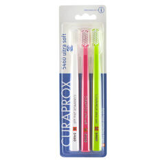 Klasický zubní kartáček Curaprox 5460 Ultra Soft Trio 1 balení