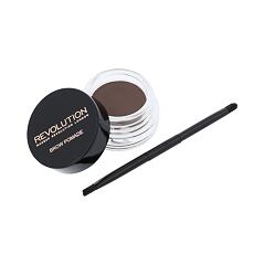 Gel a pomáda na obočí Makeup Revolution London Brow Pomade 2,5 g Dark Brown