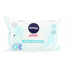 Čisticí ubrousky Nivea Baby Pure & Sensitive 63 ks