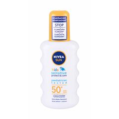 Opalovací přípravek na tělo Nivea Sun Kids Protect & Sensitive Sun Spray SPF50+ 200 ml