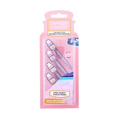 Vůně do auta Yankee Candle Pink Sands Vent Stick 4 ks