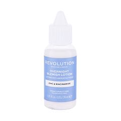 Lokální péče Revolution Skincare Overnight Blemish Lotion Zinc & Niacinamide 30 ml