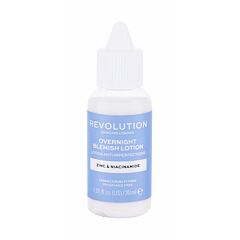 Lokální péče Revolution Skincare Overnight Blemish Lotion Zinc & Niacinamide 30 ml