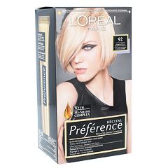 Barva na vlasy L'Oréal Paris Préférence Récital 60 ml 92 poškozená krabička