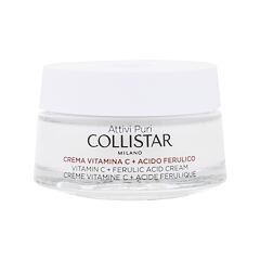 Denní pleťový krém Collistar Pure Actives Vitamin C + Ferulic Acid Cream 50 ml