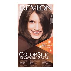 Barva na vlasy Revlon Colorsilk Beautiful Color 59,1 ml 51 Light Brown