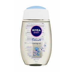Tělový olej Nivea Baby Delicate Caring Oil 200 ml