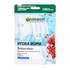 Pleťová maska Garnier Skin Naturals Hydra Bomb 5 ks