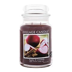 Vonná svíčka Village Candle Apples & Cinnamon 602 g