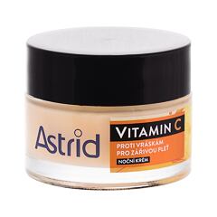 Noční pleťový krém Astrid Vitamin C 50 ml poškozená krabička