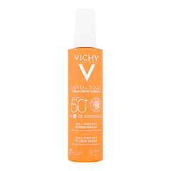 Opalovací přípravek na tělo Vichy Capital Soleil Cell Protect Water Fluid Spray SPF50+ 200 ml