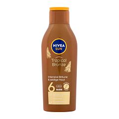 Opalovací přípravek na tělo Nivea Sun Tropical Bronze Milk SPF6 200 ml