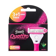 Náhradní břit Wilkinson Sword Quattro For Women 4 ks