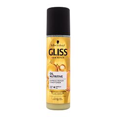 Kondicionér Schwarzkopf Gliss Oil Nutritive Express-Repair-Conditioner 200 ml