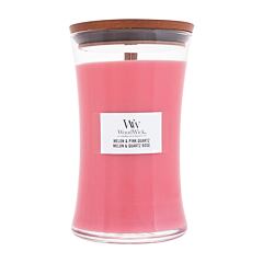 Vonná svíčka WoodWick Melon & Pink Quartz 610 g