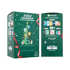 Pleťová maska Garnier Advent Calendar 12 Days Of Christmask 1 ks Kazeta