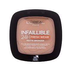 Bronzer L'Oréal Paris Infaillible 24H Fresh Wear Matte Bronzer 9 g 300 Light Medium