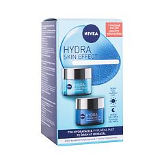 Denní pleťový krém Nivea Hydra Skin Effect Duo Pack 50 ml Kazeta