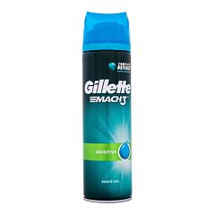 Gel na holení Gillette Mach3 Sensitive Shave Gel 200 ml