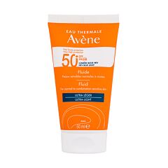 Opalovací přípravek na obličej Avene Sun Fluid SPF50+ 50 ml