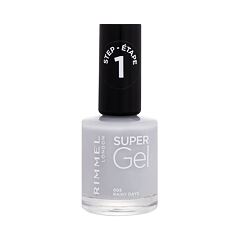 Lak na nehty Rimmel London Super Gel STEP1 12 ml 005 Rainy Days