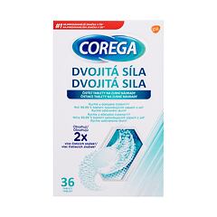 Čisticí tablety a roztoky Corega Tabs Double Strength 1 balení