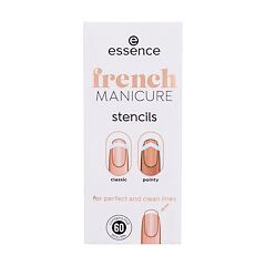 Manikúra Essence French Manicure Stencils 01 French Tips & Tricks 60 ks