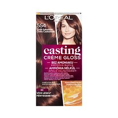 Barva na vlasy L'Oréal Paris Casting Creme Gloss 48 ml 554 Chilli Chocolate