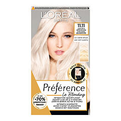 Barva na vlasy L'Oréal Paris Préférence Le Blonding 1 ks 11.11 Ultra Light Cold Crystal Blonde