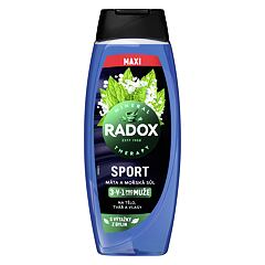 Sprchový gel Radox Sport Mint And Sea Salt 3-in-1 Shower Gel 450 ml