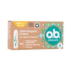 Tampon o.b. Organic Normal 16 ks
