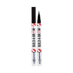 Tužka na obočí Maybelline Build-A-Brow 1,4 g 260 Deep Brown poškozená krabička