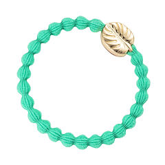 Gumička na vlasy By Eloise London Gold Palm Leaf Jungle Green 1 ks Jungle Green