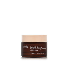 Denní pleťový krém Ondo Beauty 36.5 TOK-TOK Retinol & Ginseng Youth-Preserving Treatment 50 ml