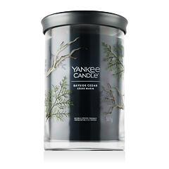 Vonná svíčka Yankee Candle Signature Bayside Cedar Tumbler 567 g