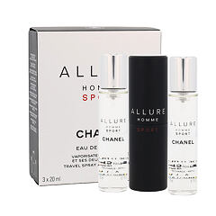 Toaletní voda Chanel Allure Homme Sport Twist and Spray 3x20 ml