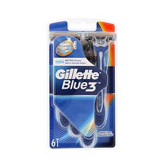 Holicí strojek Gillette Blue3 6 ks poškozená krabička