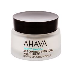Denní pleťový krém AHAVA Time To Smooth Age Control Even Tone Moisturizer SPF20 50 ml