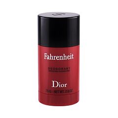 Deodorant Christian Dior Fahrenheit 75 ml