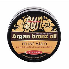 Opalovací přípravek na tělo Vivaco Sun Argan Bronz Oil Suntan Butter 200 ml