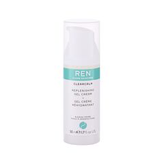 Denní pleťový krém REN Clean Skincare Clearcalm 3 Replenishing 50 ml